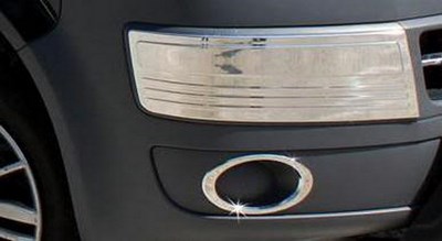 угловые накладки бампера  (нерж.) 2 шт VW T5 TRANSPORTER 08.2003 - 2010